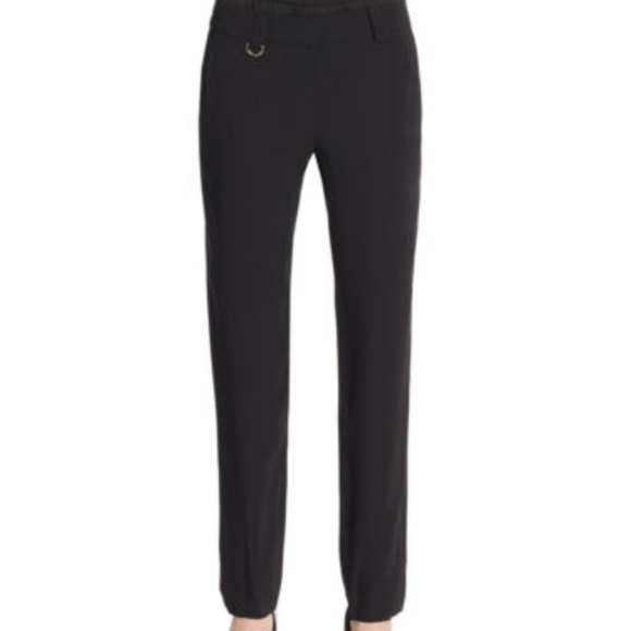 A.L.C Elliott Silk Waistband Straight Leg Pants - Picture 2 of 4